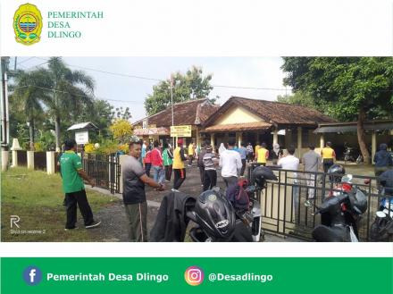SENAM SEHAT BERSAMA DI POLSEK DLINGO